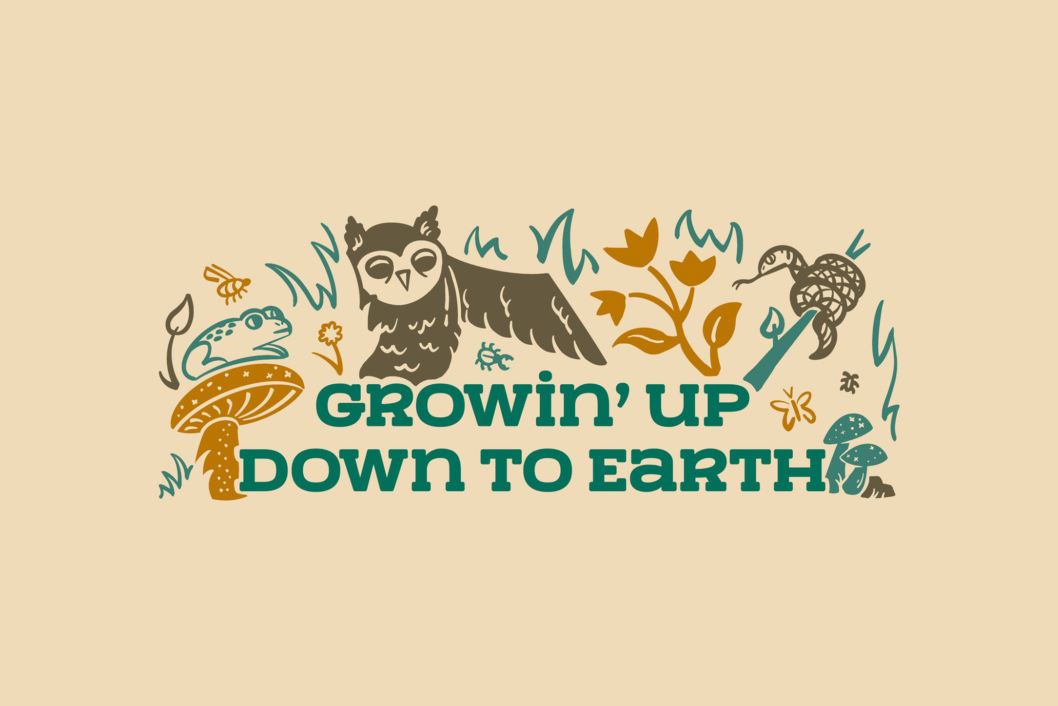 Growing up illustration